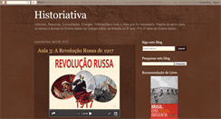 Desktop Screenshot of historiativa.com